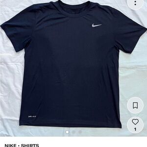 Nike Men's Navy Dri-FIT Tee